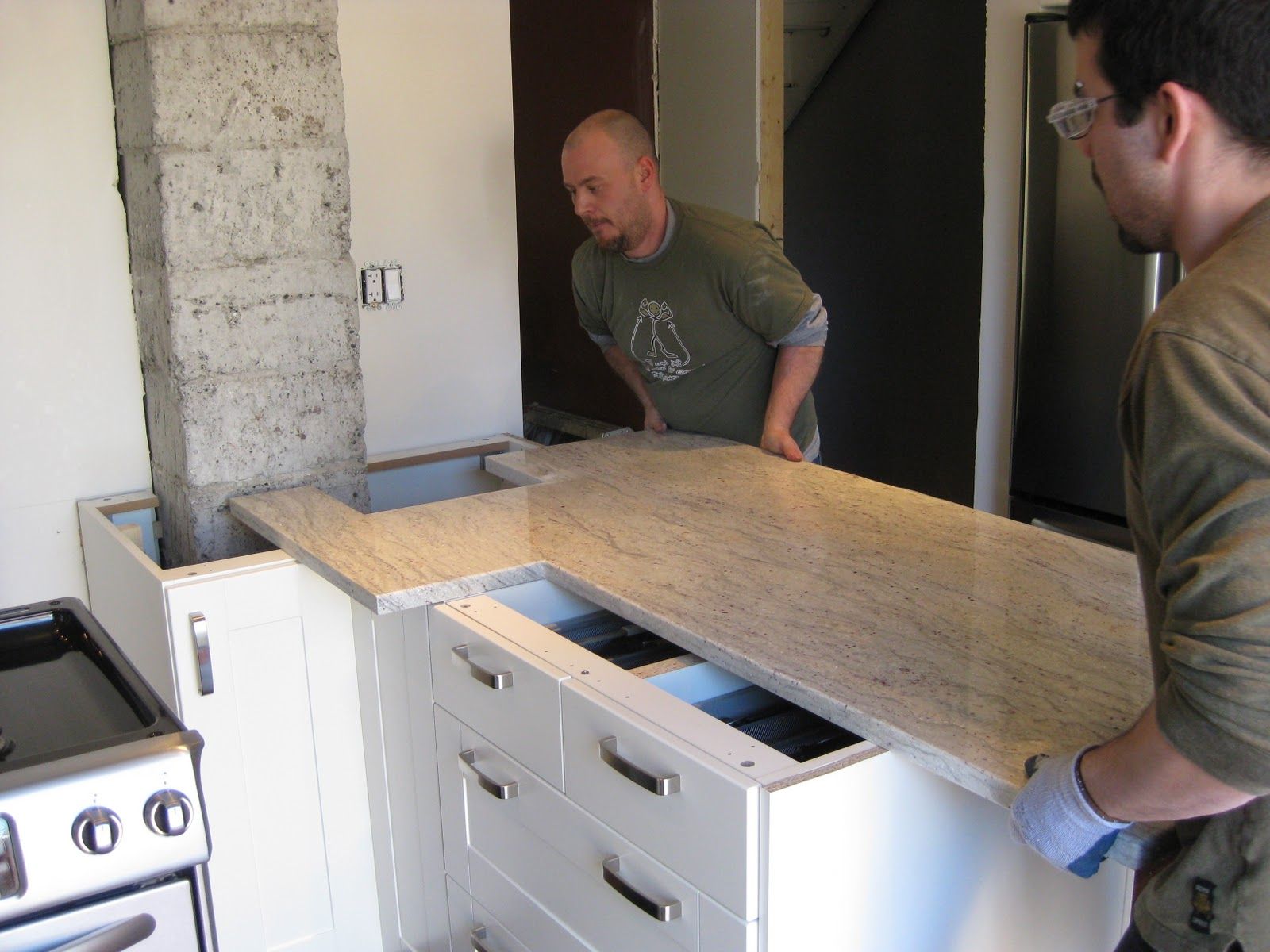 Countertop installation